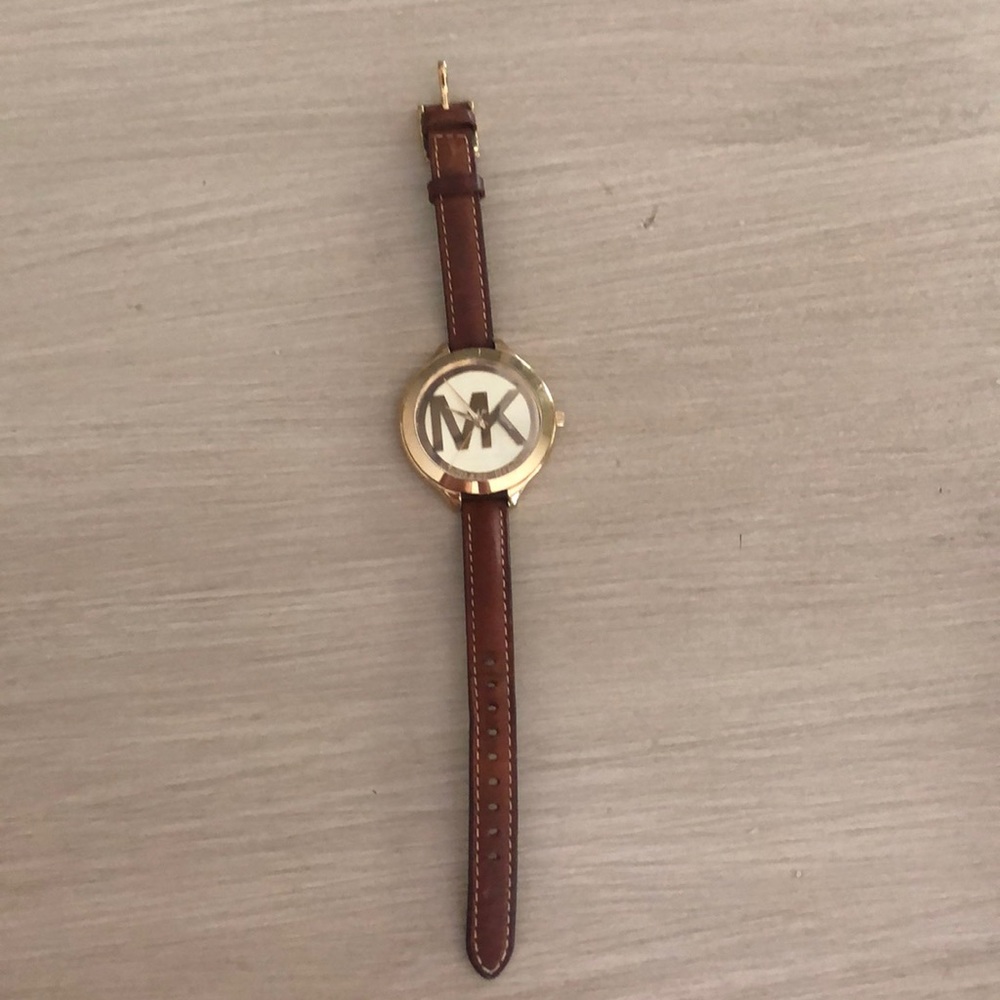 Michael Kors leather watch